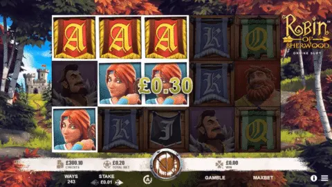 robin of sherwood slot free spins