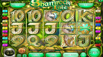 shamrock isle slot free spins