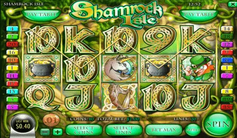 shamrock isle slot game