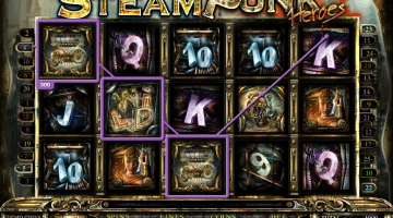 steam punk heroes slot game