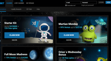 AstralBet Casino promotions