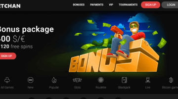 BetChan casino free spins