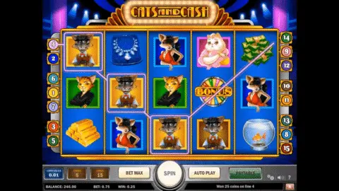Cats and Cash slot free spins