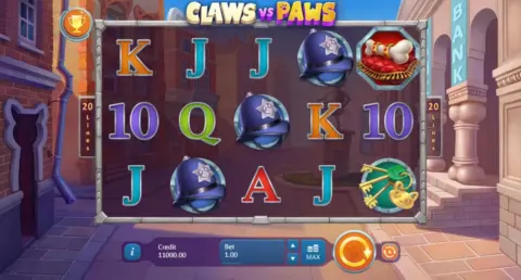 Claws and Paws slot game