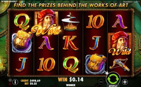 Da Vinci’s Treasure slot free spins