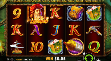 Da Vinci’s Treasure slot game
