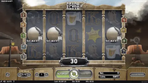 Dead or Alive slot game