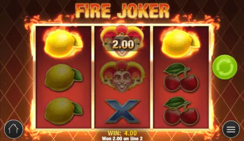 Fire Joker slot free spins