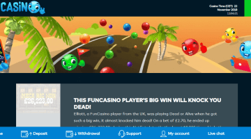 Fun Casino promotions