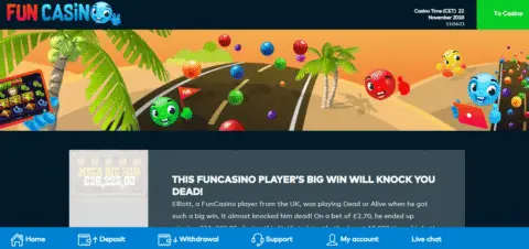 Fun Casino promotions