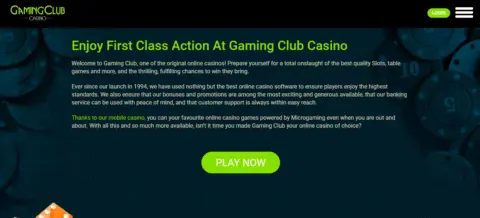 Gaming Club casino best casino site