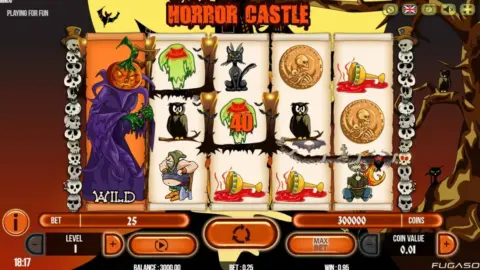 Horror Castle slot free spins