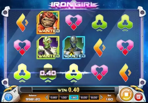 Iron Girl slot free spins