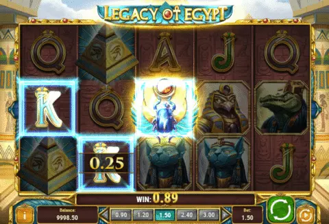 Legacy of Egypt slot free spins