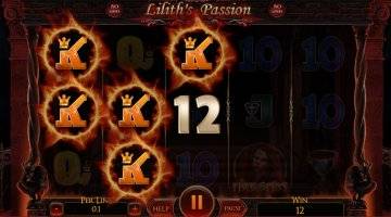 Lilith’s Passion slot free spins