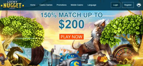 Lucky Nugget casino bonus
