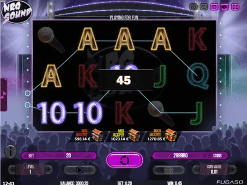 NRG Sound slot free spins