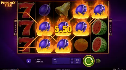 Phoenix Fire slot free spins