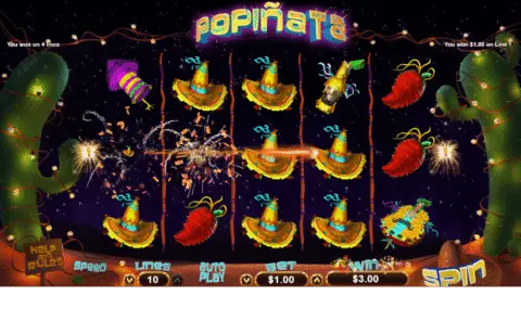 Popinata slot free spins
