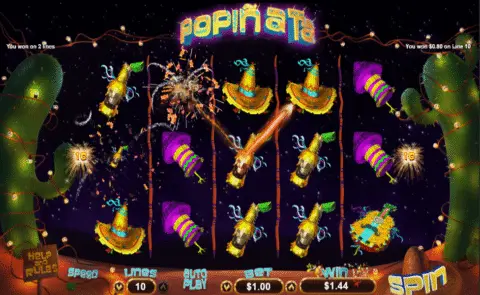 Popinata slot game