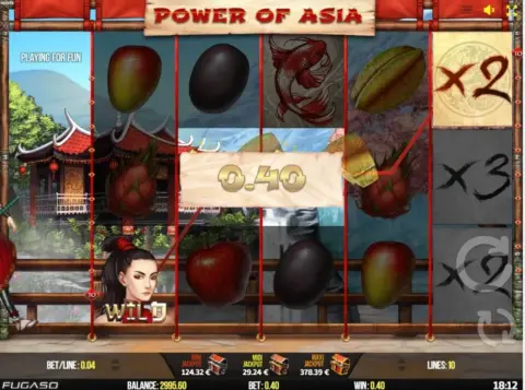 Power of Asia slot game