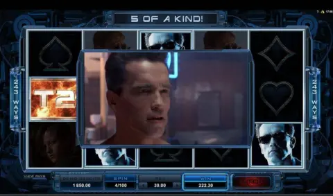 Terminator 2 slot free spins