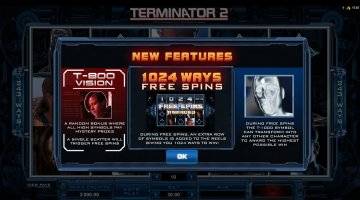 Terminator 2 slot game