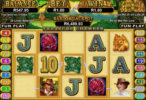 Treasure Chamber slot free spins