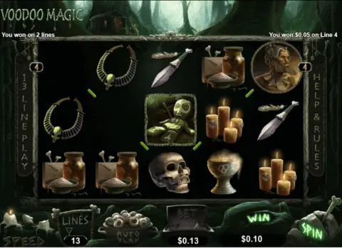Voodoo Magic slot free spins