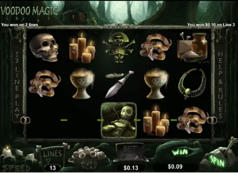 Voodoo Magic slot game