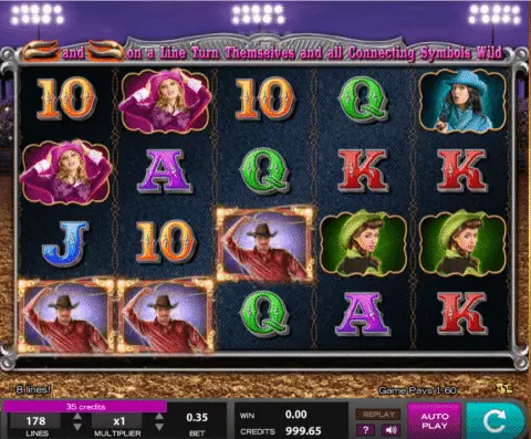 Wild Rodeo slot free spins