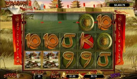 Zhanshi slot game