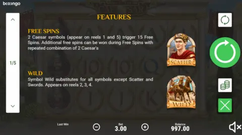 play Age Of Caesar slot