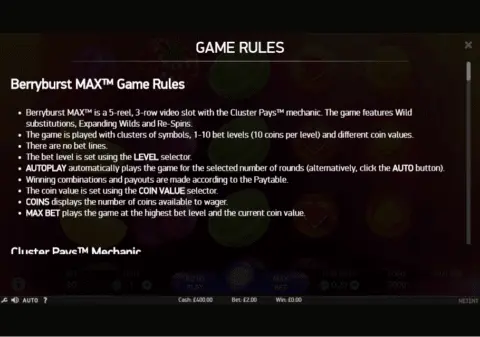 play Berryburst MAX slot