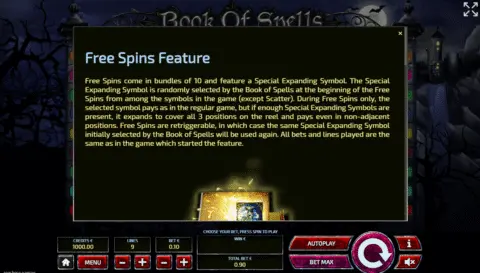play Book of Spells slot