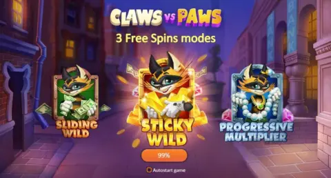 play Claws and Paws slot