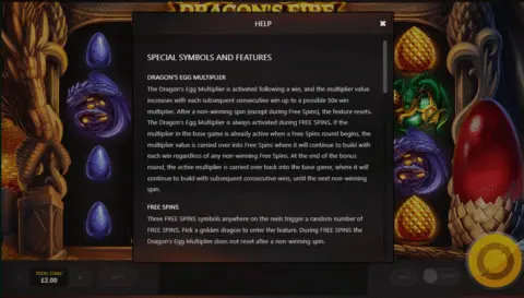 play Dragon’s Fire slot