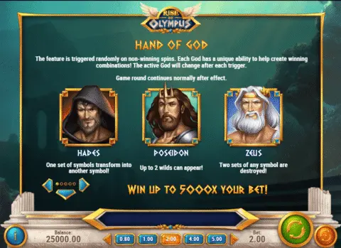 play Rise of Olympus slot