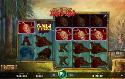 play Wicked Tales Dark Red slot