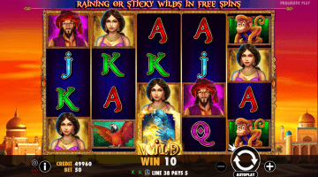 3 Genie Wishes slot free spins