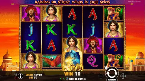 3 Genie Wishes slot free spins