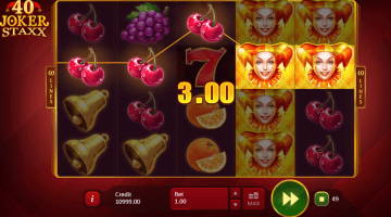 40 Joker Staxx slot free spins