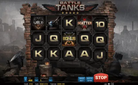 Battle Tanks slot free spins