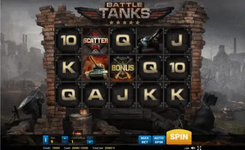 Battle Tanks slot game