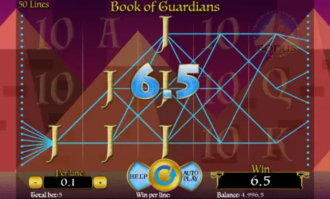 Book of Guardians slot free spins
