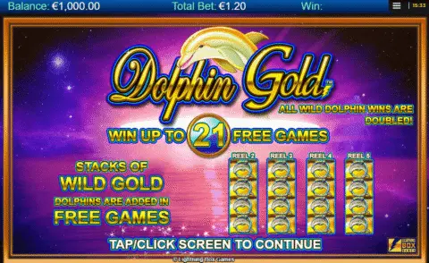 Dolphins Gold slot game