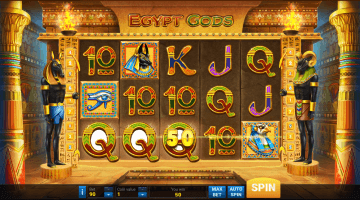 Egypt Gods slot free spins