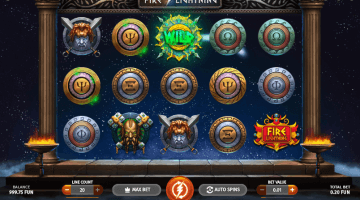 Fire Lightning slot free spins