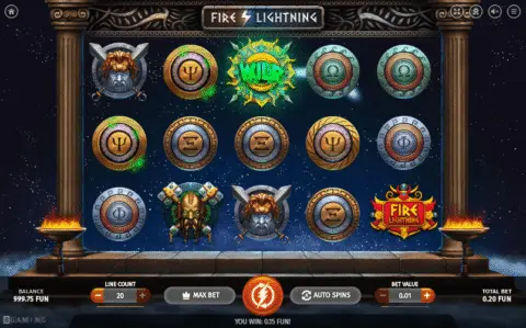Fire Lightning slot free spins