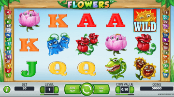 Flowers slot game